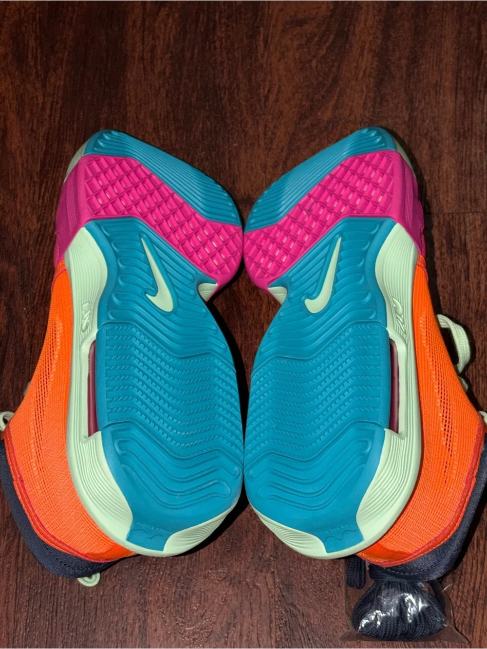 Nike size 9.5 colorful shoes